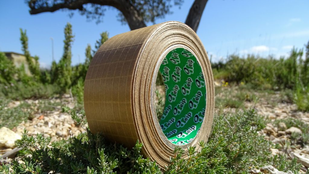 Cinta adhesiva de papel kraft reforzada - Embalaje sostenible